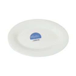 PLATO DE PORCELANA OVALADO HALLEN 30.5 CM