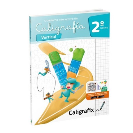 CUADERNO CALIGRAFIA VERTICAL 2° BASICO CALIGRAFIX