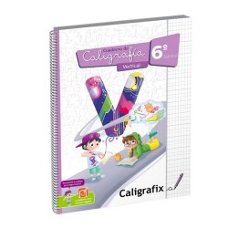 CUADERNO CALIGRAFIA VERTICAL 6° BASICO CALIGRAFIX