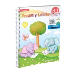 LIBRO CALIGRAFIX TRAZOS Y LETRAS Nº1 PRE-KINDER