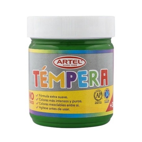 TEMPERA ARTEL 100 ML VERDE OSCURO 54