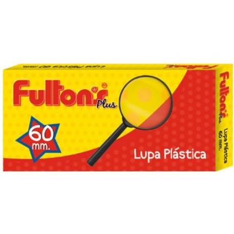 LUPA PLASTICA 60 MM. NEGRO FULTONS