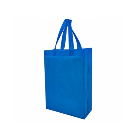 BOLSA TNT CON MANILLA CON FUELLE 35X25X10 CM MULI