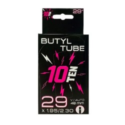 CAMARA 10TEN BUTYL 29 X 1.95-2.30 VALVULA DE AUTO 48MM NEW CICLO