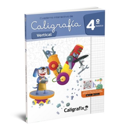 CUADERNO CALIGRAFIA VERTICAL 4° BASICO CALIGRAFIX