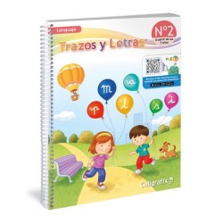 LIBRO CALIGRAFIX TRAZOS Y LETRAS Nº2 KINDER