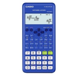 CALCULADORA CASIO FX-82LAPLUS-BU CON 252 FUNCIONES - AZUL