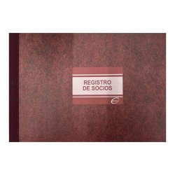 LIBRO REGISTRO SOCIOS 50 HJS. DANTE E5