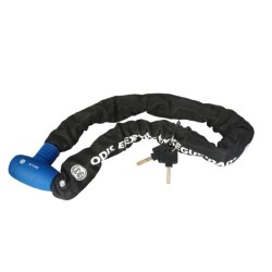 CANDADO CADENA INTEGRADA ODIS K1100I 9.5MM X 1M AZUL-NEGRO