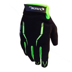 GUANTE RIDEXC LARGO TOUCH BLACK-LIME TALLA M CICLO