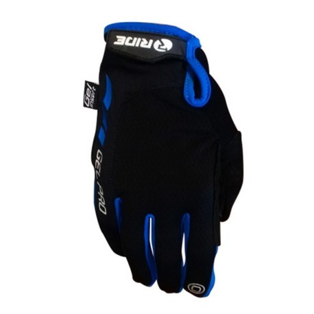 GUANTE RIDEXC LARGO TOUCH BLACK-ELECTRIC BLUE TALLA S CICLO