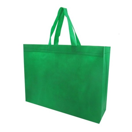 BOLSA TNT CON MANILLA CON FUELLE 30X40X10 CM MULI