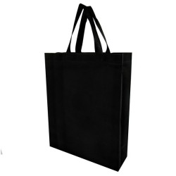 BOLSA TNT CON MANILLA CON FUELLE 38X30X10 CM MULI