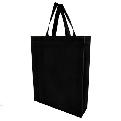 BOLSA TNT CON MANILLA CON FUELLE 38X30X10 CM MULI