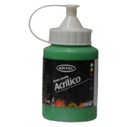 PINTURA ACRILICA 250ML VERDE CLARO 551 ARTEL E2