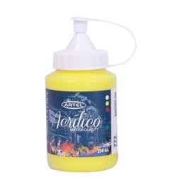PINTURA ACRILICA 250ML AMARILLO CADMIO LIMON 772 ARTEL E2