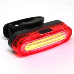 LUZ LED ROJA/BLANCA 120 LUMENES RECARGABLE USB WATERPROOF