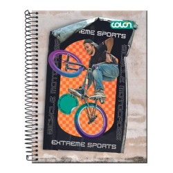 CUADERNO TOP SPORTS 7MM. 150H. COLON