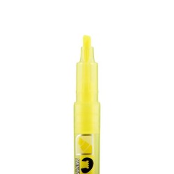 DESTACADOR PUNTA BISELADA TIPO LAPIZ AMARILLO TORRE
