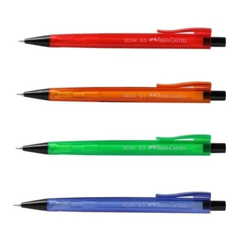 PORTAMINAS ECON 0.5 134210 COLORES E10 FABER-CASTELL