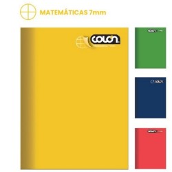 CUADERNO COLLEGE COLON LISO MATEMATICAS 7MM 80H